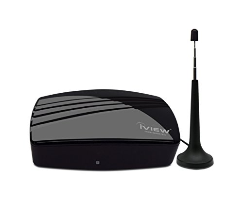 IVIEW-3200STB-A, Digital Converter Box with Recording and Media Player, Analog to Digital, Support QAM Tuner, PSIP, Channel 3/4, HDMI, USB, Antenna Included