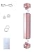 KOBWA Portable Mini Bluetooth Earpiece ,V 4.1 Lipstick-Sized In-Ear CVC 6.0 Noise Cancelling Hands-free Headset Earbud Earpiece Headphones for iPhone ,Samsung, IPad, HTC,HUAWEI,Smartphone,and Tablet