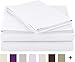 Amazon Basics Lightweight Super Soft Easy Care Microfiber 3-Piece Bed Sheet Set with 14-Inch Deep Pockets, Twin, Bright White, Solid