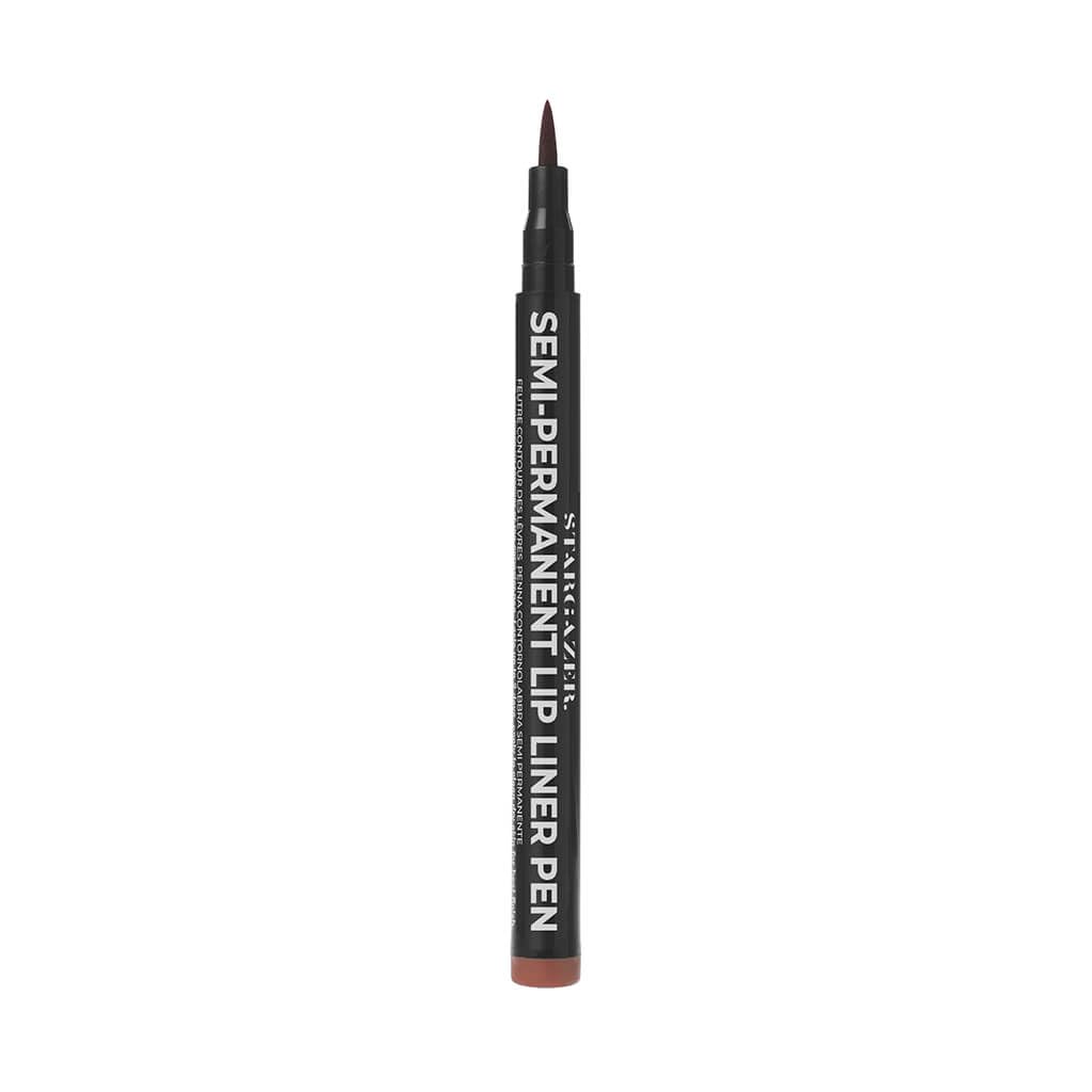 Stargazer Vegan Waterproof Semi-Permanent Lip Liner Number 4. Up To 24 Hour Lip Coverage With Fine Tip Applicator.