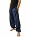 Love Quality Baggy Pants Men's One Size Cotton Harem Pants Hippie Boho Trousers