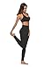 SERHOM High Waist Yoga Pants for Women Out Pockets Tummy Control Workout Running Stretch Yoga Leggings 2Pack Mthumb 4