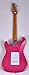 SX RST 3/4 BGMY Short Scale Pink Guitar Package with Amp, Carry Bag and Instructional DVD