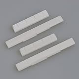 2sets Real Bone Nut &Saddle for 4 String Ukulele Guitar Replacement