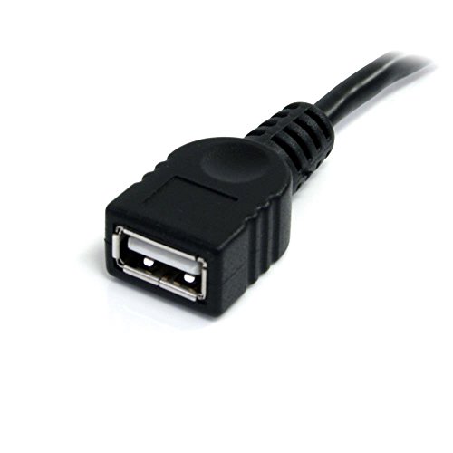 StarTech.com 6 ft Black USB 2.0 Extension Cable A to A - M/F (USBEXTAA6BK)