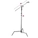 ePhoto 8ft Photo C Stand Video Studio Photography Century Stand Kit with 2pcs Grip Head, 30