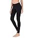 QUEENIEKE Women Yoga Leggings Workout Tights Running Pants Size XXL Color Midnight Black Long