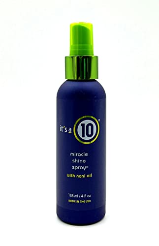 Its A 10 Miracle Shine Spray For Unisex 4 oz Spray