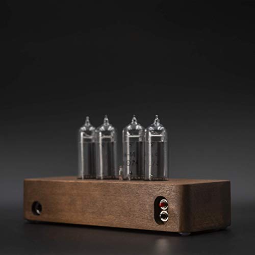 Nixie Tube Clock with New and Easy Replaceable IN14 Nixie Tubes Like Seen in Travelers on