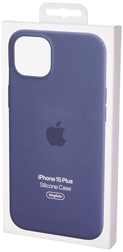Apple iPhone 15 Plus Silicone Case with MagSafe - Storm... en promo sur Amazon