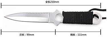 Survival Fixed Blade Outdoor Knife Set,Tactical Pocket Folding Stainless Steel Blade Knife Outdoor Survival Camping Hunting