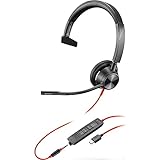 Plantronics - Blackwire 3315 Wired, Single Ear