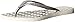 Havaianas Women's Slim Fresh Flip Flop Sandal,White, 39/40 BR(9-10 M US Women's / 8 M US Men's)
