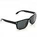 WearMe Pro - Premium Polarized Mirror Lens Classic Style Sunglasses (Black, 53)