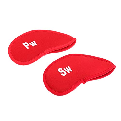 image for Jinxuny Golf Iron Head Cover Club Heads Protector 10Pcs Golf Head Cove