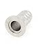uxcell Stainless Steel 304 KF25 Flange to 25mm Hose Barb Adapter for Vacuum