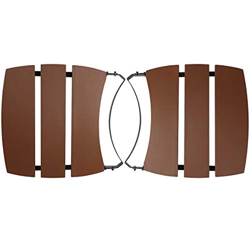 Dracarys Side HDPE Shelves for Big Green Egg Egg Mate Big Green Egg Accessories Fit XLarge (XL) Big Green Egg Side Shelves - 3 Shelves Slats