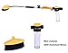 Brizer Hydro Jet Sprayer for High Pressure Power Washer Wand – 30 Inch + 9 Inch Long Extendable Sprayer, Hose Nozzle, for Car Washer, Window Water Cleaner, Glass Cleaning Tool, 2 Tips (Yellow)