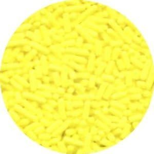 Yellow Cake Decorations - YELLOW JIMMIES EDIBLE Candy Confetti Sprinkles for Cakes, Cupcakes &amp; Cookies