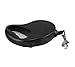 yueton 16 ft 5M Pet Dog Cat Puppy Retractable Leash Traction Rope Walking Lead Leash (Black)