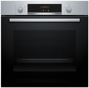 , Horno Multifunción, Serie 4, Pirolítico, Acero, HBA574ES3