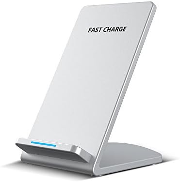 NYE NEIL Fast Stand Fast Wireless Charging,Slip-Proof,Qi Wireless Charger For All Qi-Enabled Devices (White 5)