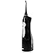 ToiletTree Products Oral Irrigator by Poseidon Portable and Cordless Water Flosser (w/Rechargeable Batteries, Black)