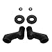 gotonovo Clawfoot Tub Adapter 3-3/8 Inch Adjustable Swing Arms for Kitchen Faucet Bathtub Bathroom Shower Faucet Set Commercial Utility 1 Pair 1.2 inch Oil Rubbed Bronze