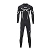 ZCCO, Herren-Neoprenanzug, 3-mm-Premium-Neopren, volle Ärmellänge, Taucheranzug für Spearfishing, Schnorcheln, Surfen…