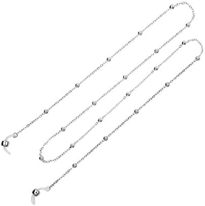 Zerama Eye Glasses Chain Sunglasses Holder Spectacles Eyewear Cord Reading Glasses Beads Lanyard Necklace