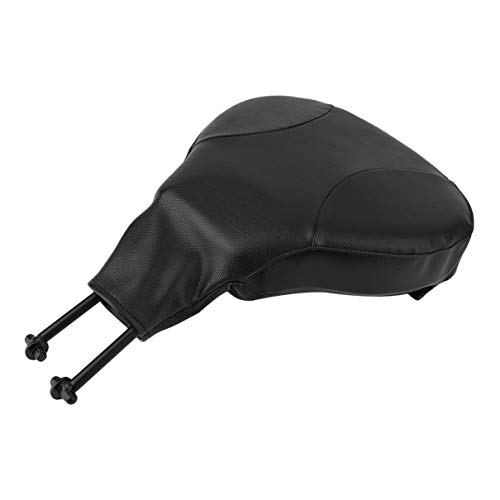 Adjustable Motocycle Plug In Driver Rider Seat Backrest Kit Driver Rider Backrest Pad Set For Harley Motorcycle 2009-2017 - Thumbnail 6