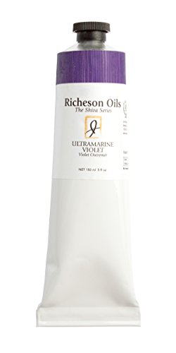 Jack Richeson 125089 Artist Oil Color, Ultramarine Violet, 5 oz