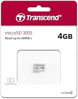 Transcend 4GB microSDHC Class 10 TS4GUSD300S Card Only no SD Adapter view 2