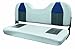 Wise 8WD1458 Blast-Off Series 42-Inch Folding Bench Seat for Bass Boats, Grey/Charcoal/Navy