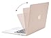 MOSISO Compatible with MacBook Air 13 inch Case (Models: A1369 & A1466, Older Version 2010-2017 Release), Protective Plastic Hard Shell Case & Keyboard Cover & Screen Protector, Camel
