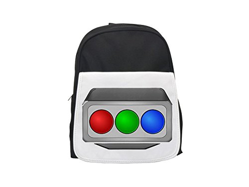 Older television projector CRT RGB printed kid's backpack, Cute backpacks, cute small backpacks, cute black backpack, cool black backpack, fashion backpacks, large fashion backpacks, black fashion ba