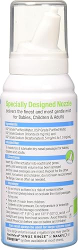 NeilMed Pediamist Pediatric Saline Spray, 2.53 Fl. Oz (Pack of 1) - Packaging May Vary