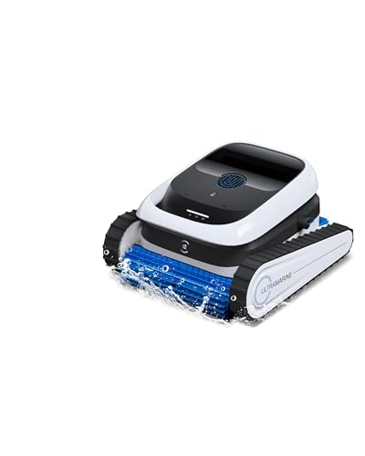 ECOVACS Ultramarine P1 Care kit Poolroboter für Boden und Wände, 180 Min. Akku, bis zu 180m², 4800 GPH UltraPure-Saugkraft, Pool-Saugroboter mit App,