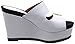 Nine West Women's Vachel Leather Wedge Sandal