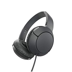 TCL Mtro200 Wired On Ear Headphone with Mic (Shadow Black)