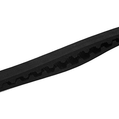 CNBTR Black Rubber 110XL Belt Stepper Motor Timing Belt Geared 10mm Wide 55 Teeth for Industry