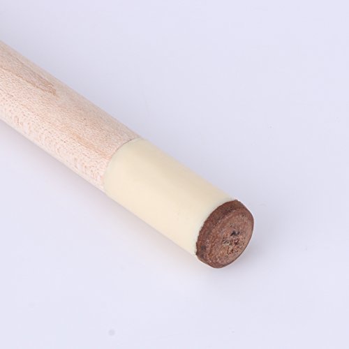 Crazy-Store Billiard Accessories Pool Cue Tool Portable 2-in-1 Set Wooden Billiards Supply Pool Stick Tip Chalk Case Designed for Billiard Players