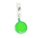 SHINES 9 Colors Id Badges Card Holder Office Retractable Reel Key Clip Holders