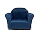 Roundy Toddler Armchair with Soft Microsuede Upholstery Durable Wooden Frame, Ergonomic Design, Fully Assembled, Comfortable Kids Chair for Ages 2-5, Ideal for Bedroom, Playroom & Daycare Use.