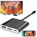 Fyoung Type-C HDMI Adapter Hub Dock Cable for Nintendo Switch, HDMI Converter Dock Cable for Nintendo Switch