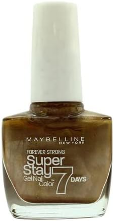 Maybelline Forever Strong Pro Nail Varnish 10ml Metallic Bronze 7 Day Wear