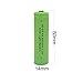 GEILIENERGY AA Size NICD AA 600mAh 1.2V Rechargeable Batteries for Solar Light,Solar Lamp,Garden Lights(Pack of 12)