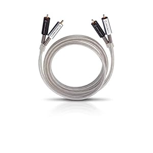 Oehlbach Silver Express 200 – eersteklas stereo-cinchkabel set voor cd-speler en versterker – SPOFC & 2-voudige…