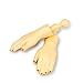 Fourth Castle Micromedia Toynk Tiny Hands Funny Gag Prank Novelty Item | 3 Inches Long