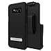 Seidio Surface Kickstand Combo Cell Phone Case + Holster for Samsung Galaxy S8 Plus ONLY - Black